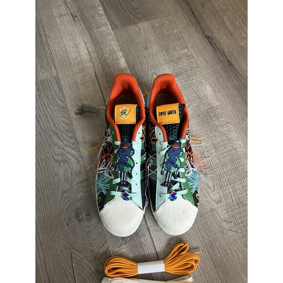 Adidas Superstar x Sean Wotherspoon Super Earth-Men’s Sz 12-NEW!! - Picture 3 of 11